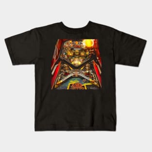 Pinball Game Of Depth 23 Kids T-Shirt